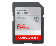 Sandisk 64GB SDXC Ultra Go UHS-I 140MB/s - 1549225 - zdjęcie 1